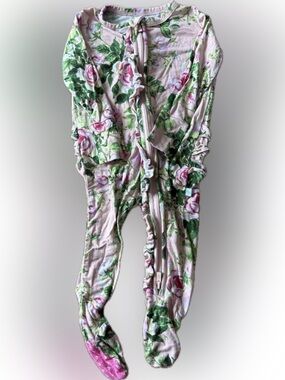 Posh Peanut Pink & Green Floral Sleeper